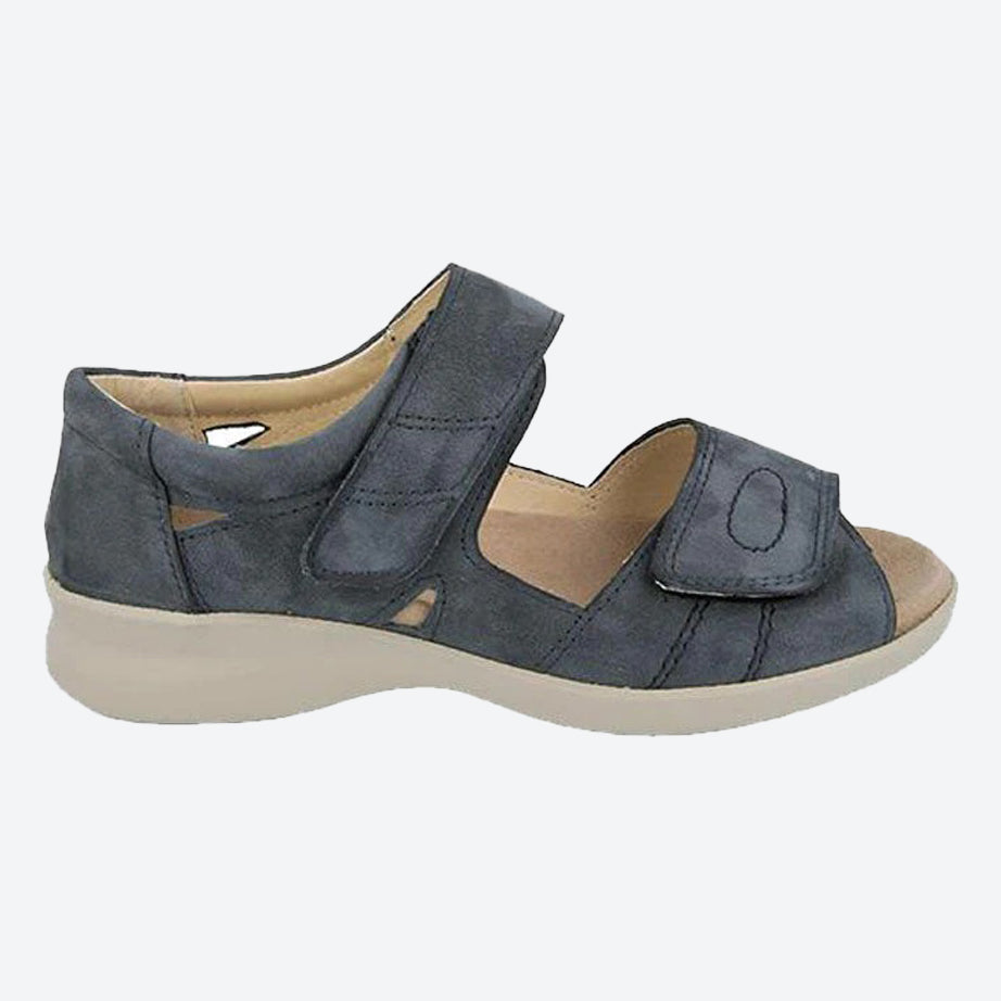 Womens Wide Fit DB Kylie Sandals in Taupe - Image 5
