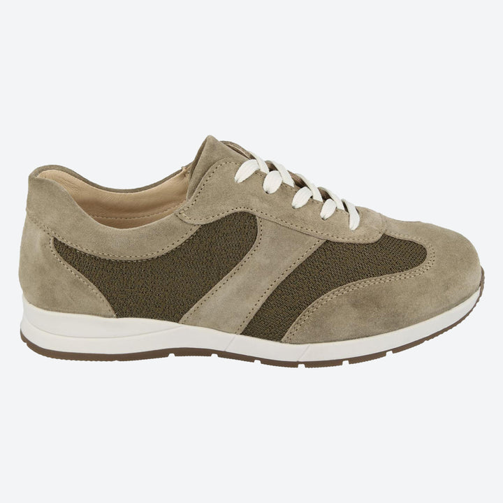 Womens Wide Fit DB Linton Canvas in Sky Blue - Image 1