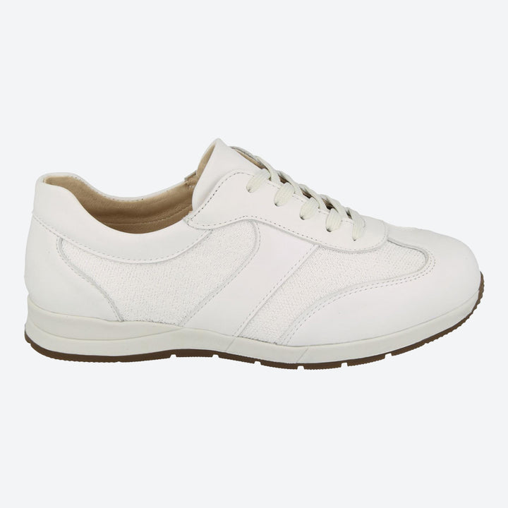 Womens Wide Fit DB Linton Canvas in Sky Blue - Image 1