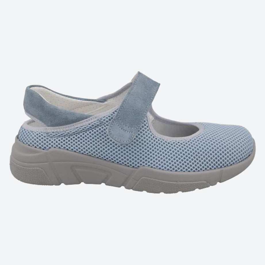 Women's Wide Fit DB Panther Shoes in Black - Image 5