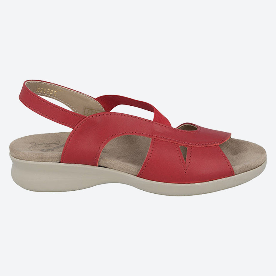 Womens Wide Fit DB Rebecca Sandals in Black - Image 9