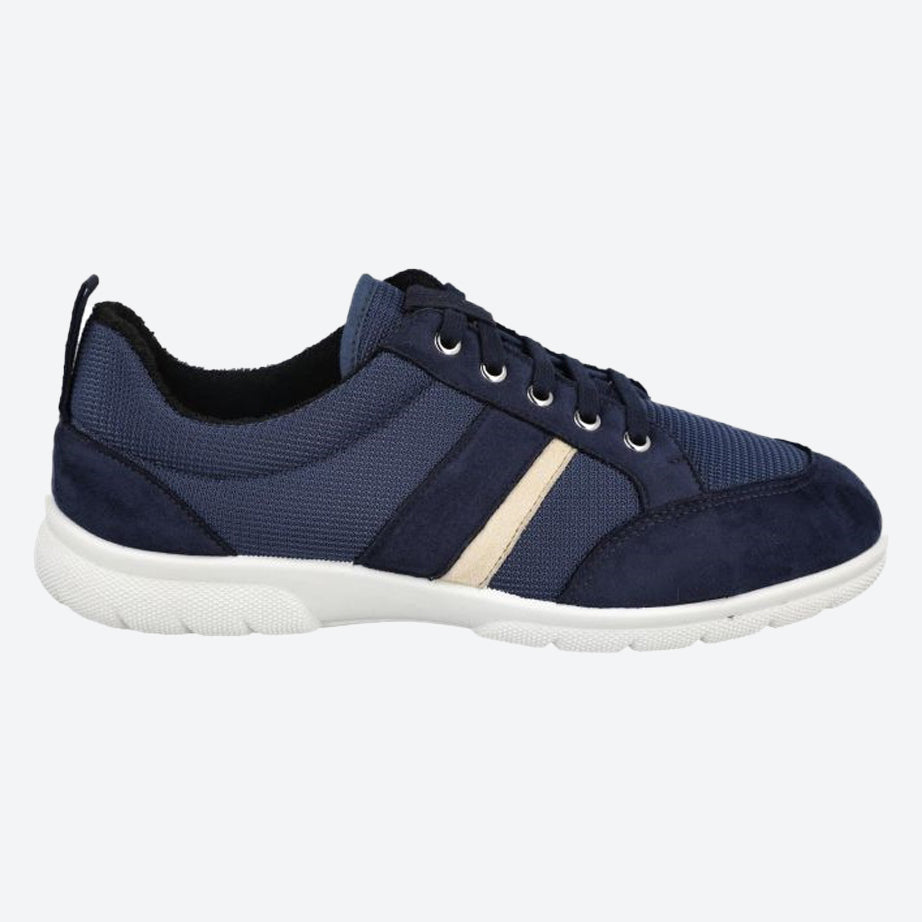 Men's Wide Fit DB Tim Canvas in Black - Image 8