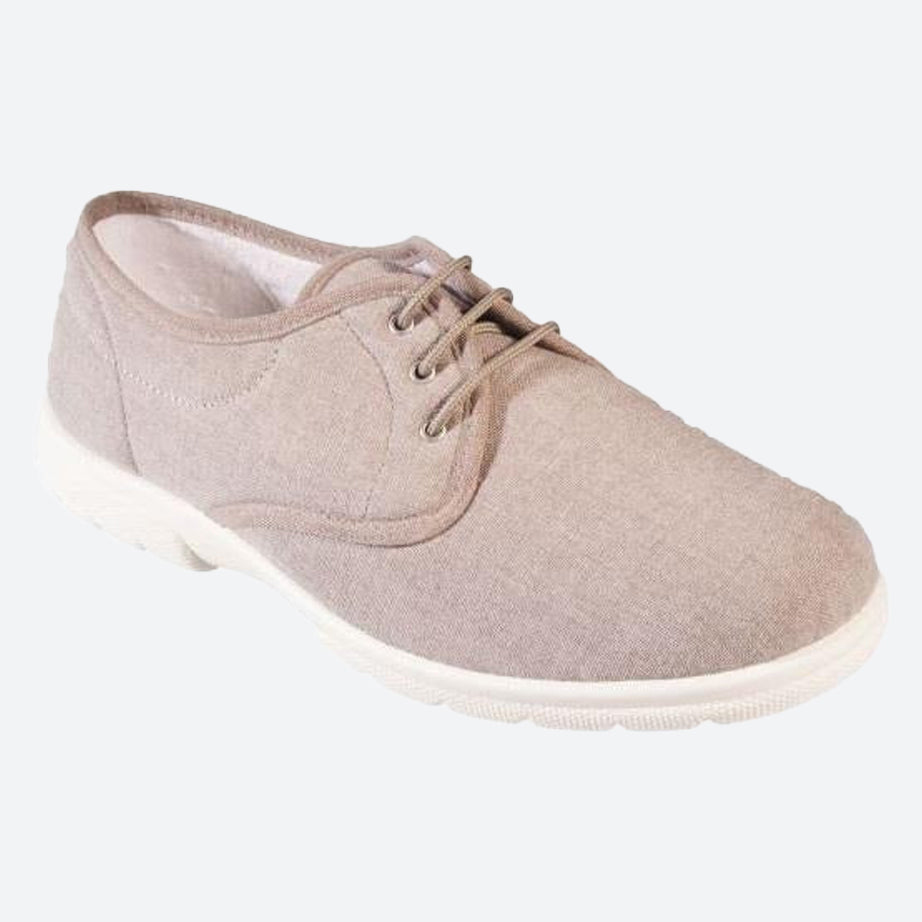 Mens Extra Wide Fit DB Troon Canvas in Denim Blue - Image 5