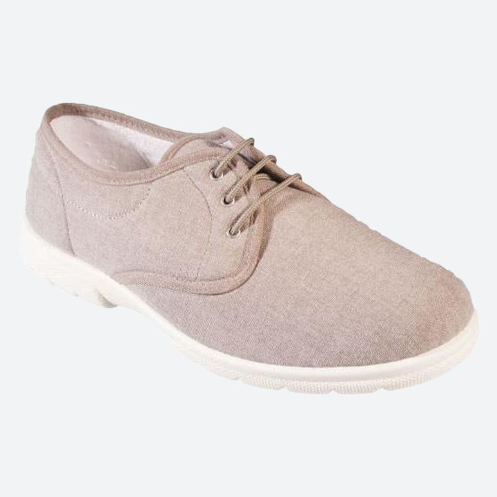 Mens Extra Wide Fit DB Troon Canvas in Denim Blue - Image 1