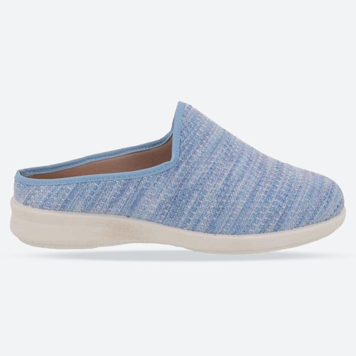 Women's Wide Fit DB Vesper Canvas Shoes in Black Textile - Image 1