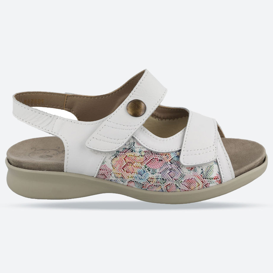 Womens Wide Fit DB Watford Sandals in Sky Blue Nubuck - Image 14
