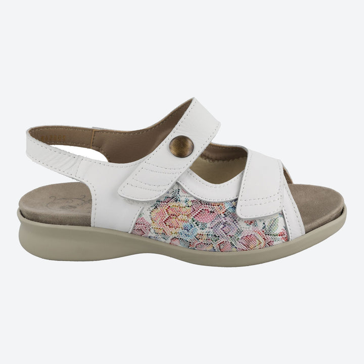Womens Wide Fit DB Watford Sandals in Sky Blue Nubuck - Image 1