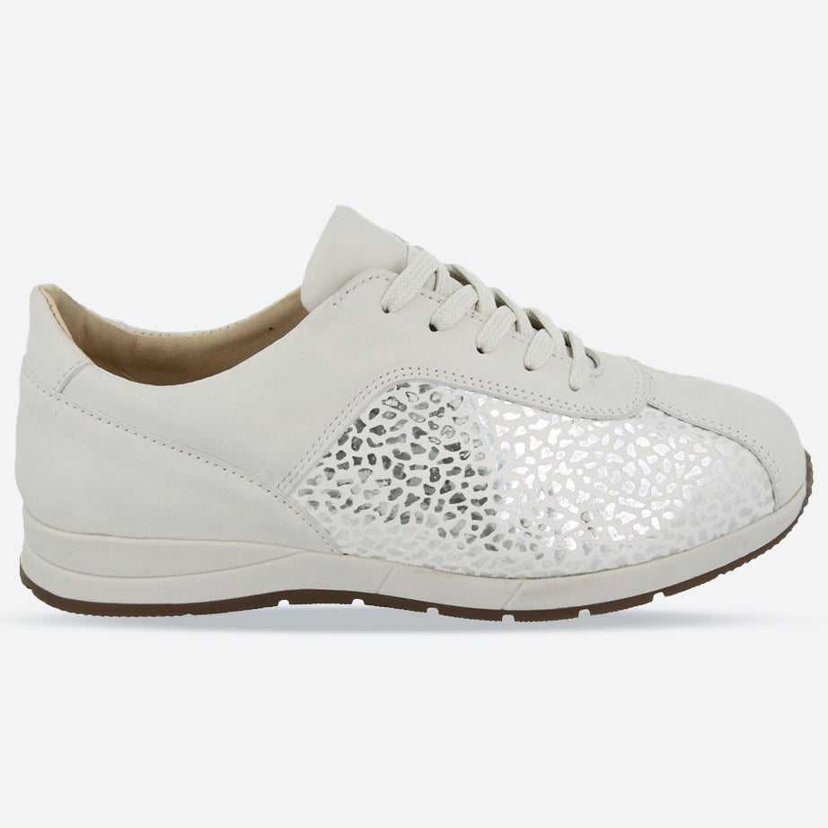 Womens Wide Fit DB Whitworth Canvas in Black & Stretch - Image 13