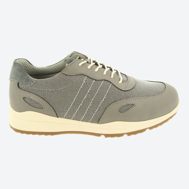 Mens Wide Fit DB Dawson Shoes in Navy - Image 1