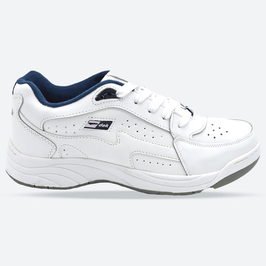 Mens Wide Fit Dek Orlance 187AY Trainers in Black - Image 7