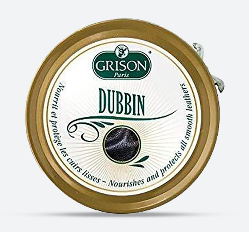 Grison Dubbin Dark Brown 100ml Bees Wax Polish in Dark Brown - Image 1