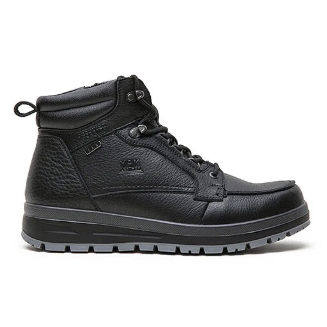 Mens Wide Fit Grunwald  A-916 Pullup Tex Trekking Boots in Black - Image 7