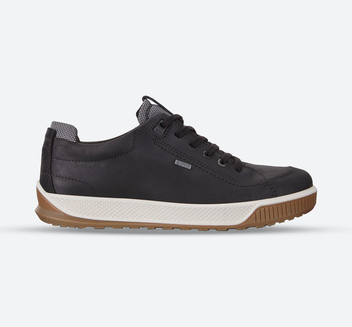 Men's Wide Fit ECCO Byway Tred GORE-TEX Shoes in Black - Image 1