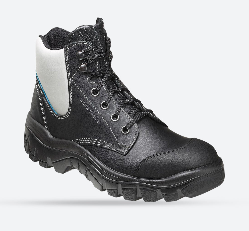 Mens Wide Fit Steitz Secura FA 375 Safety Boots in Black - Image 1