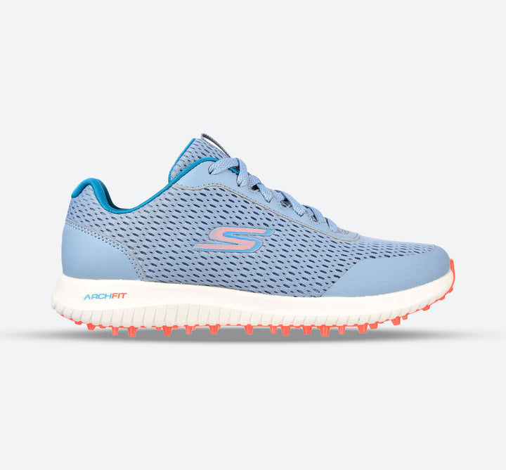 Women's Relaxed Fit Skechers 123029 Go Golf Max Fairway 3 Shoes in Blue/Multi - Image 1