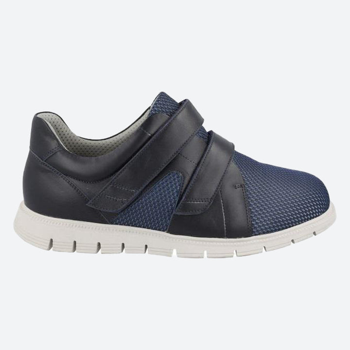 Men's Wide Fit DB Fraser Shoes in Black - Image 1