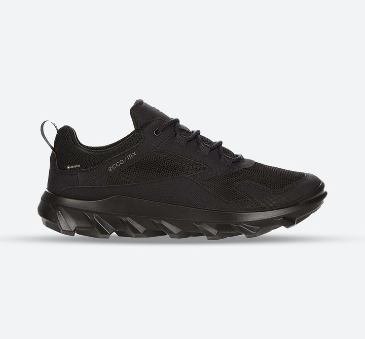 Womens Wide Fit Ecco GTX 820193 Trainers in Black - Image 1
