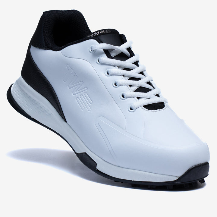 Men's Wide Fit Tredd Well Ignite Golf Pro Trainers in Black - Image 1