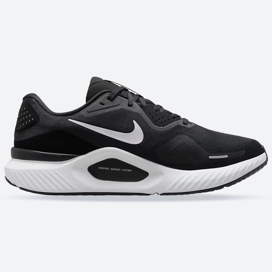 Men's Wide Fit Nike HQ2588-001 Structure 26 Running Stability Trainers in Black/White - Image 1