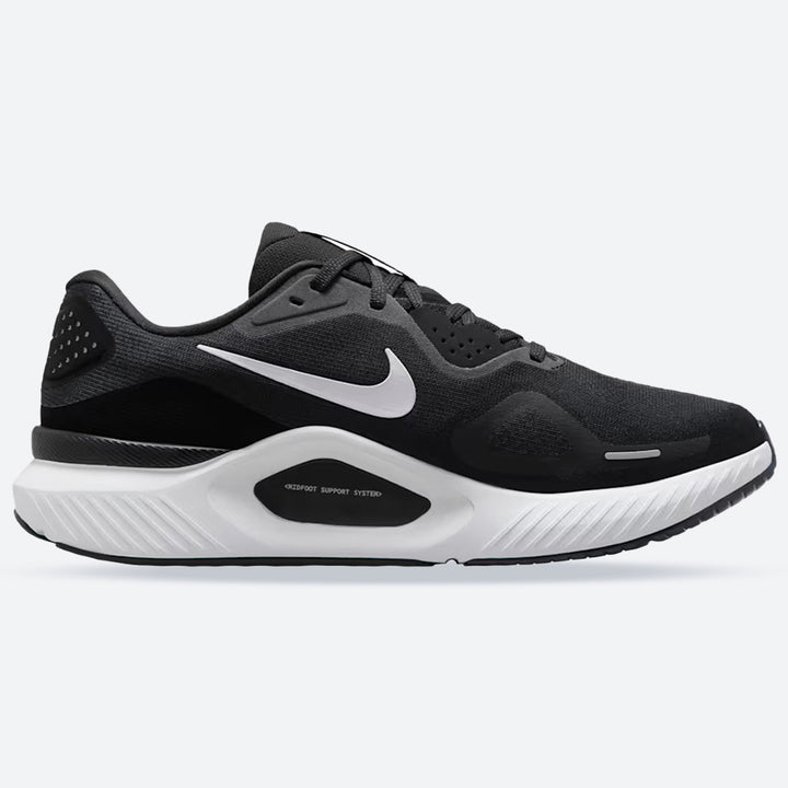 Men's Wide Fit Nike HQ2588-001 Structure 26 Running Stability Trainers in Black/White - Image 1