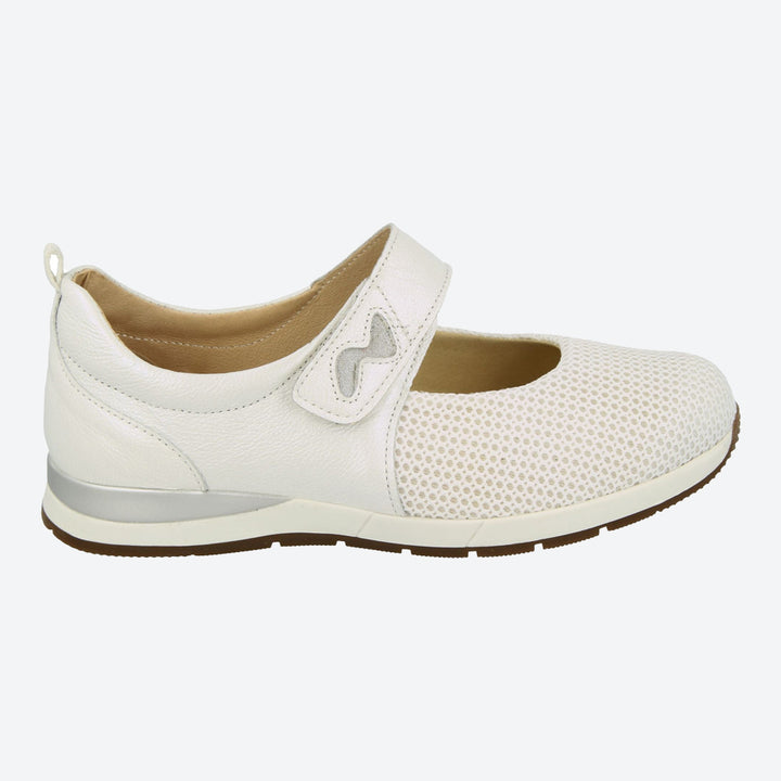 Womens Wide Fit DB Hawaii Canvas Shoes in Sky Blue Suede / Mesh - Image 1