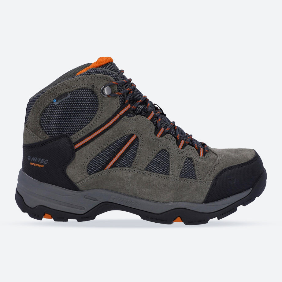 Men's Wide Fit Hi-Tec Bandera II Hiking Boots - Charcoal/Graphite in Charcoal/Graphite - Image 1
