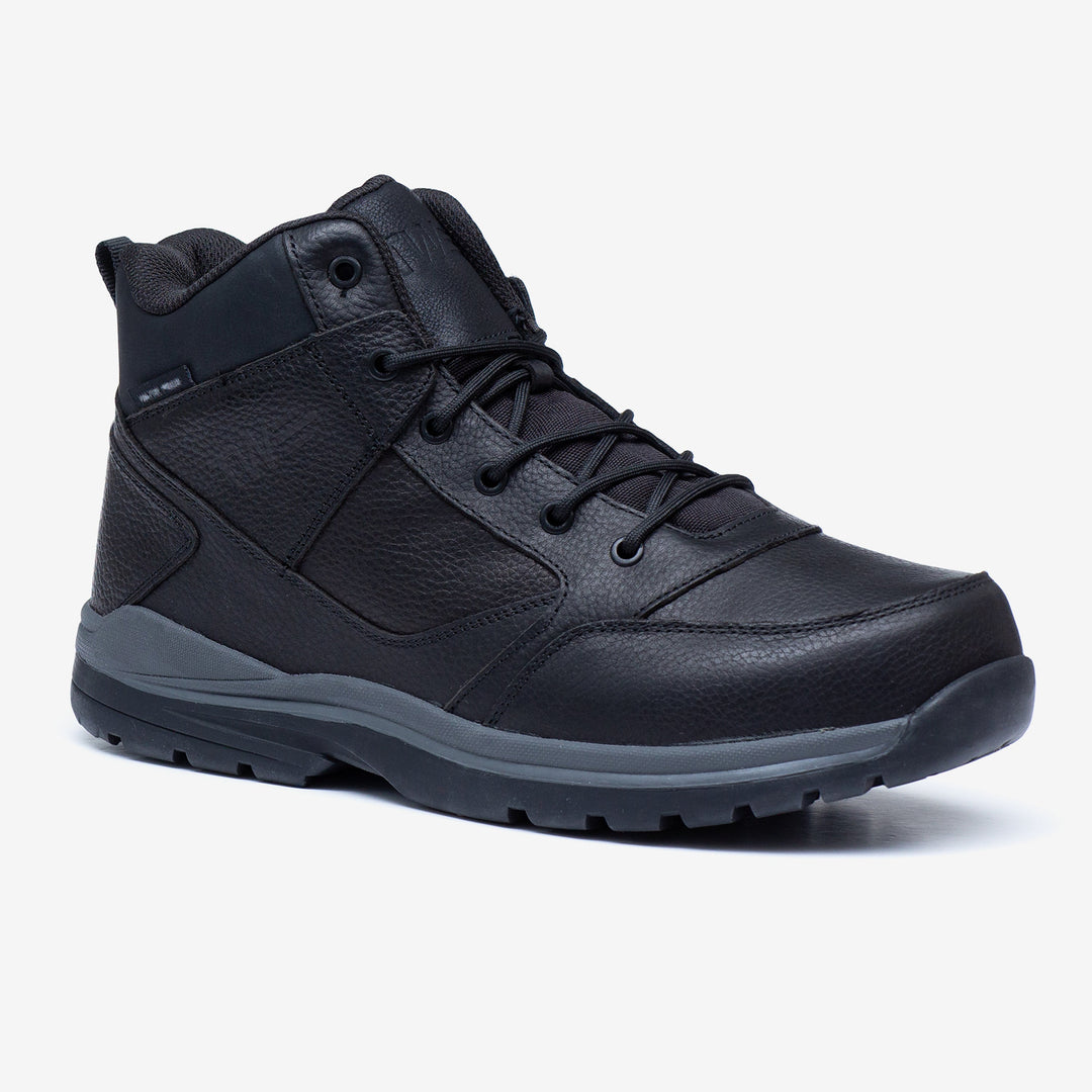 Women's Wide Fit Tredd Well Tough Waterproof Hiking Boots - Black in Black - Image 3