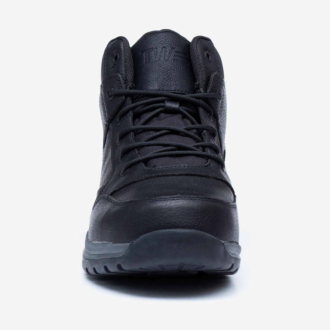 Women's Wide Fit Tredd Well Tough Waterproof Hiking Boots in Black - Image 5