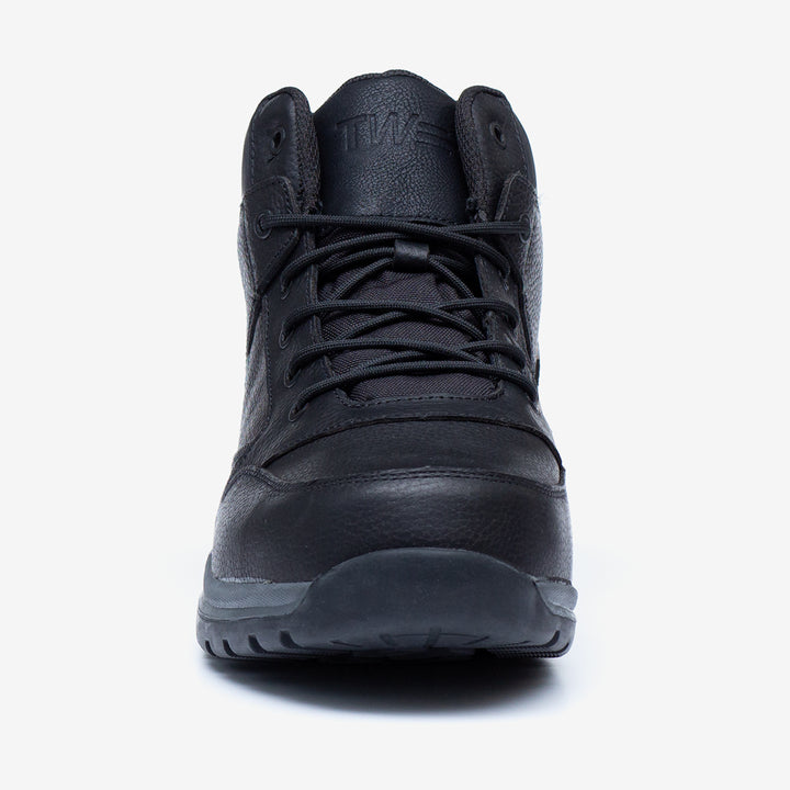 Women's Wide Fit Tredd Well Tough Waterproof Hiking Boots in Black - Image 1