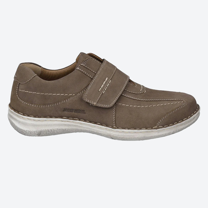 Mens Wide Fit Josef Seibel Alec Shoes in Black - Image 1