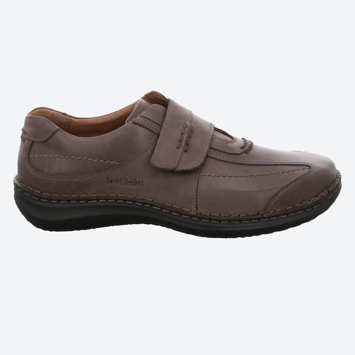 Mens Wide Fit Josef Seibel Alec Shoes in Black - Image 1