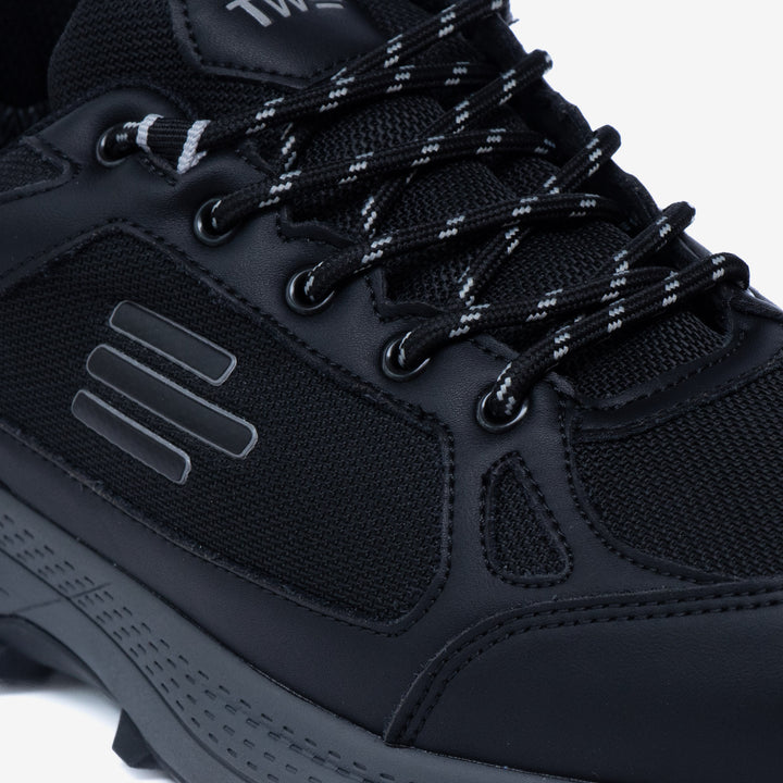 Women's Wide Fit Tredd Well Cloud Walk Trainers in Black - Image 1