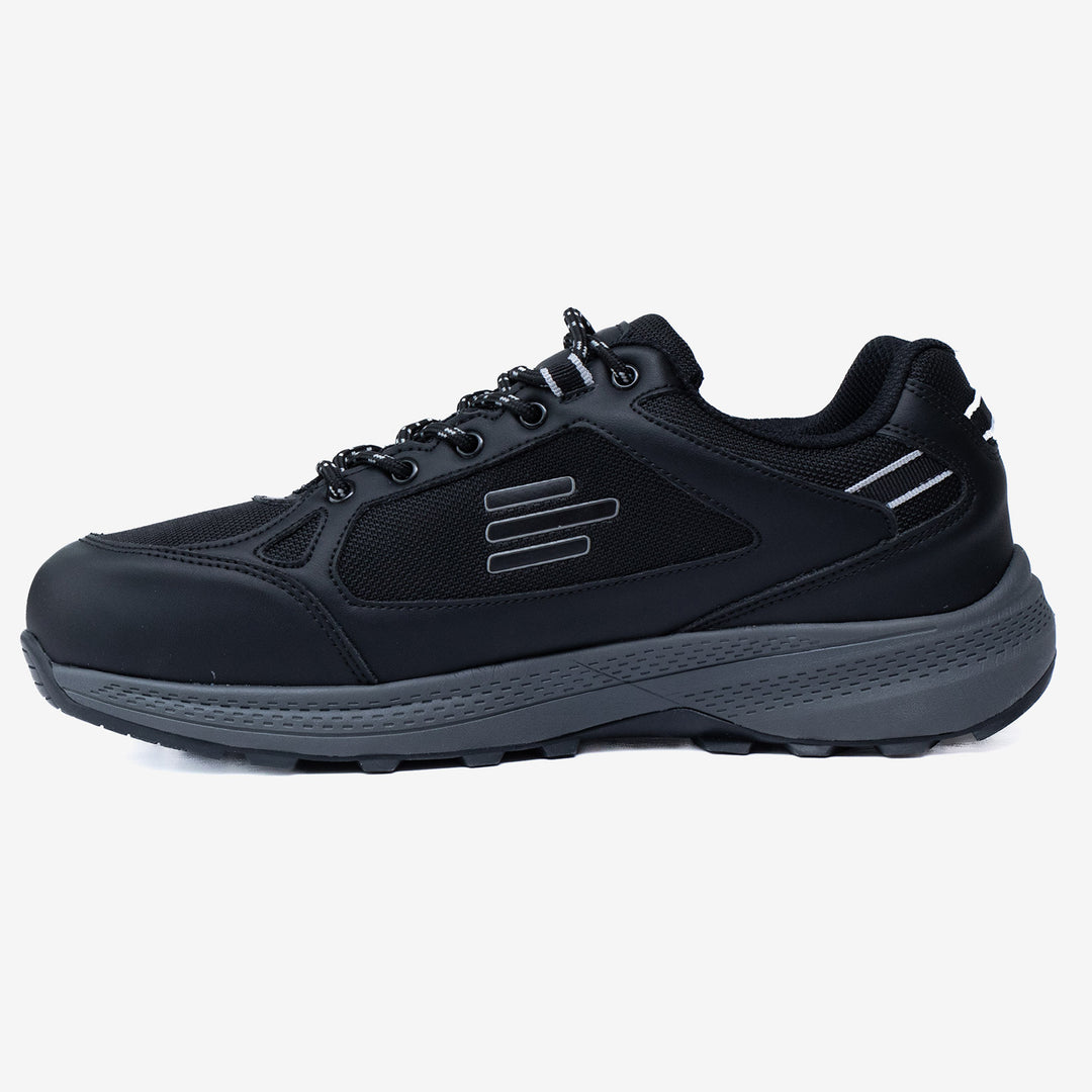 Women's Wide Fit Tredd Well Cloud Walk Trainers in Black - Image 6