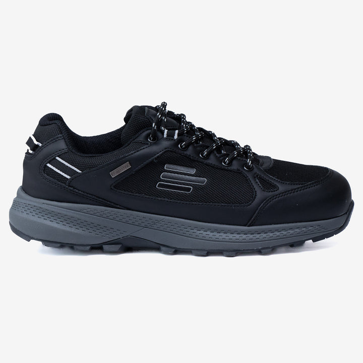 Women's Wide Fit Tredd Well Cloud Walk Trainers in Black - Image 1