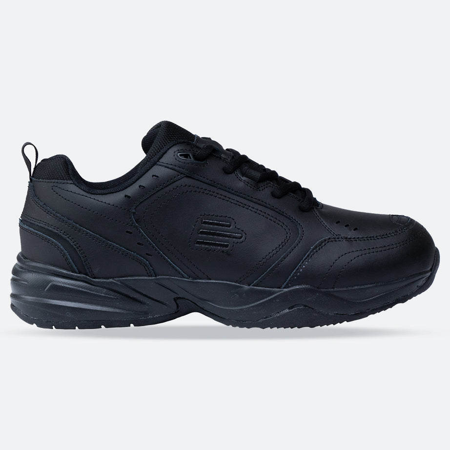 Men's Wide Fit Tredd Well Legend Trainers - Black in Black - Image 1