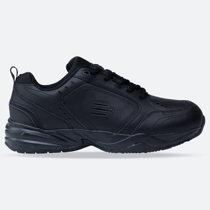 Men's Wide Fit Tredd Well Legend Trainers - Black in Black - Image 1