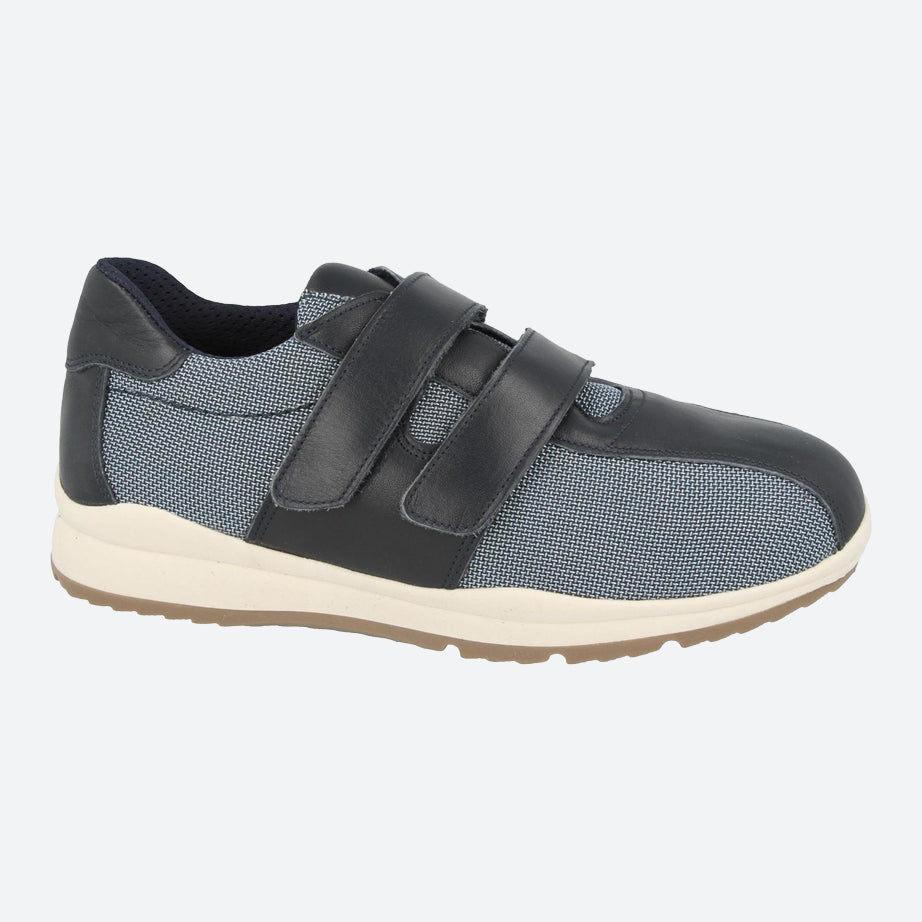 Mens Wide Fit DB Logan Shoes in Tan - Image 4