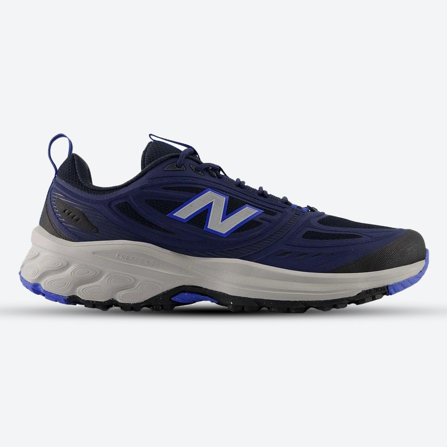 Womens Wide Fit New Balance M4108G6 Fresh Foam Trainers - Blue in Blue - Image 2