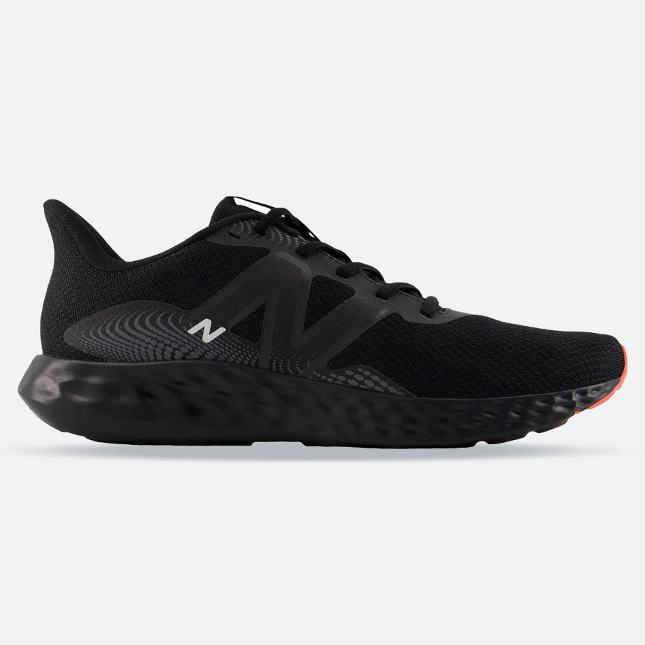 Men's Wide Fit New Balance M411RU3 Walking/Running Trainers in Black - Image 1