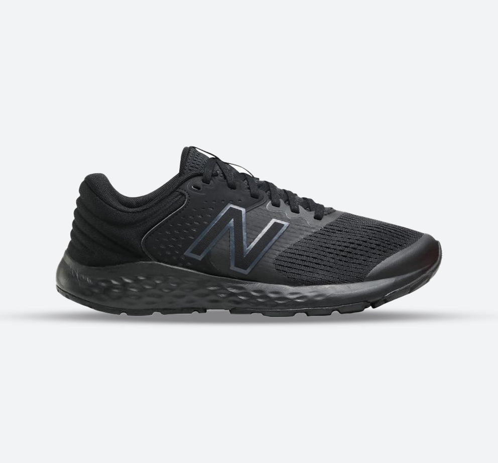 Mens Wide Fit New Balance M520LK7 Walking & Running Trainers in Black - Image 1