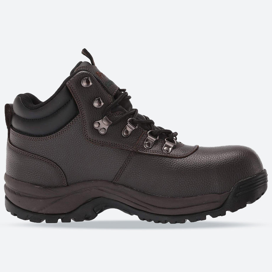 Men's Wide Fit Propet MBU002L Shield Walker Hiking Boots in Black - Image 15