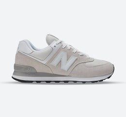 Women's Wide Fit New Balance ML574EVW Walking/Running Trainers - Exclusive - Nimbus Cloud/White ENCAP