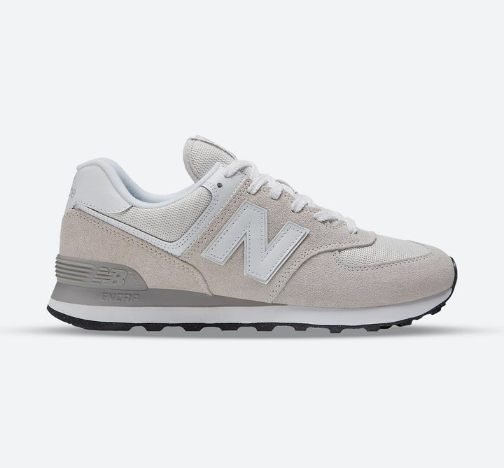 Women's Wide Fit New Balance ML574EVW Walking/Running Trainers - Exclusive - Nimbus Cloud/White ENCAP