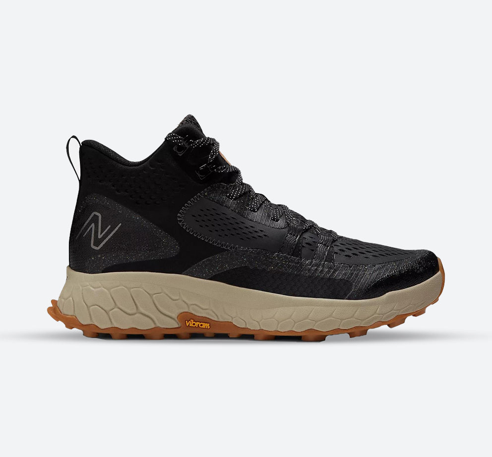 Women's Wide Fit New Balance MTHIMCBB Walking Trainers - Boots in Black With Timberwolf - Image 1