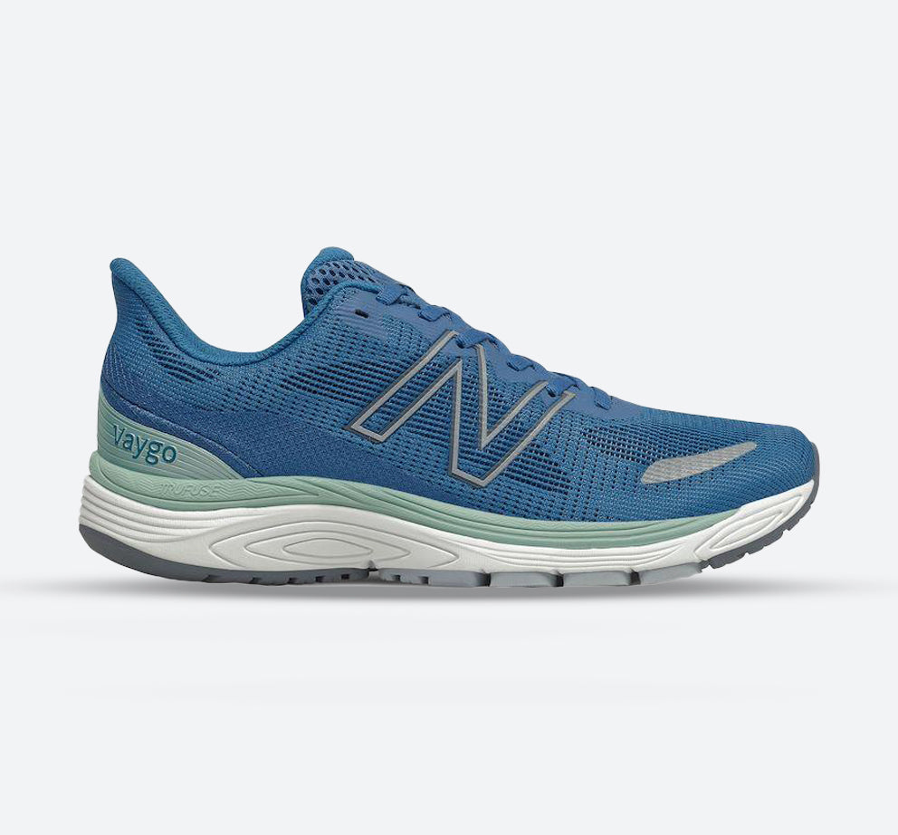 Men's Wide Fit New Balance MVYGOBG2 Vaygo Running Trainers in Blue - Image 1