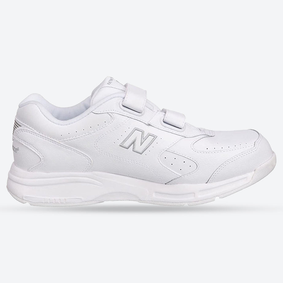 Mens Wide Fit New Balance MW575VW Trainers in White - Image 1