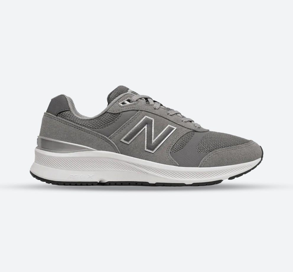 Women's Wide Fit New Balance MW880GR5 Running Trainers in Grey - Image 1