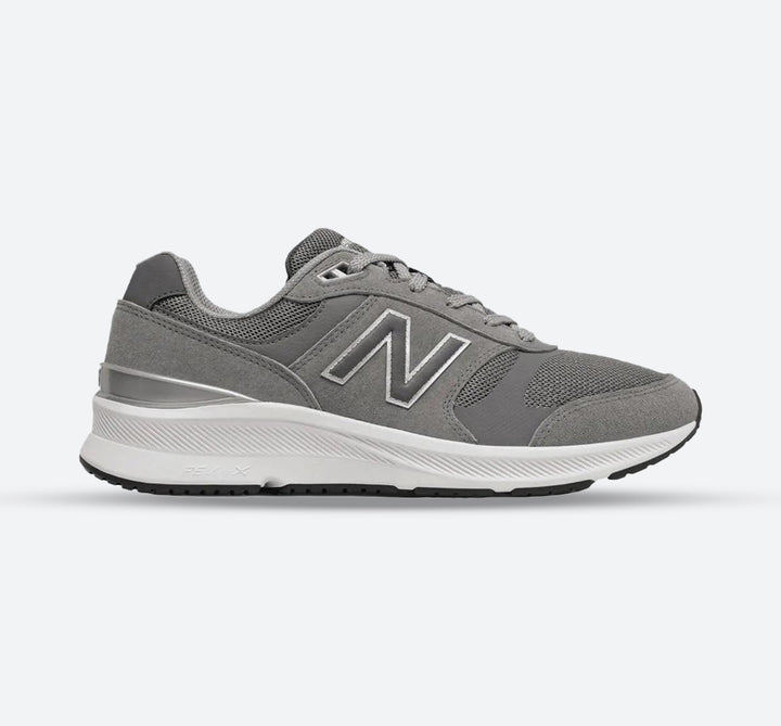 Women's Wide Fit New Balance MW880GR5 Running Trainers in Grey - Image 1