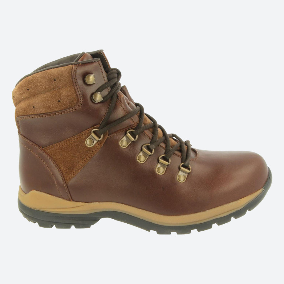 Mens Wide Fit DB Colorado Waterproof Boots in Black Suede - Image 11