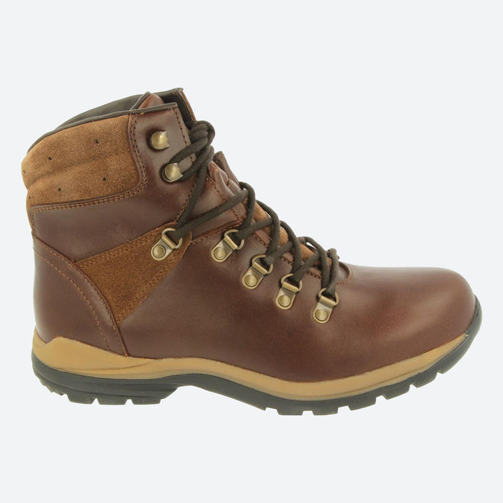 Mens Wide Fit DB Colorado Waterproof Boots in Black Suede - Image 1